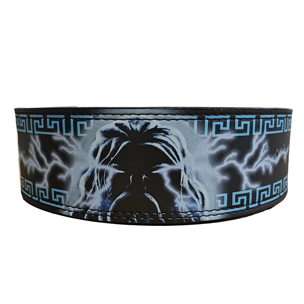 Description Picture 4 of itemGym Weightlifting Belt Cowhide Leather Weight Lifting Thick Belts Lumber Back Support Men Women Deadlifts Squats Waist Protect