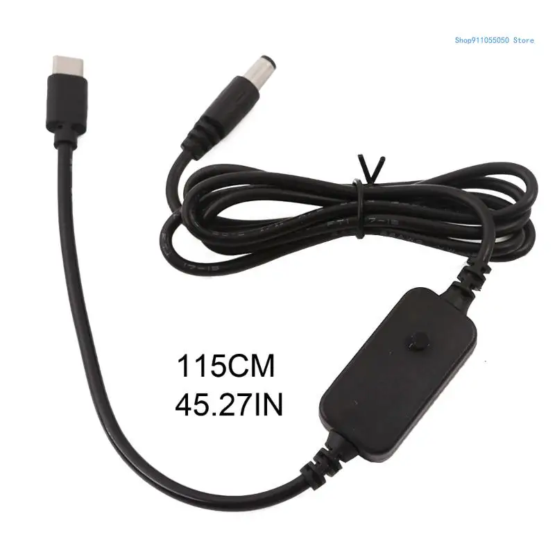  12V ġ USB C  C 5.5x2.1mm 5V 9V 12V 15V PD  ̺ C5AB