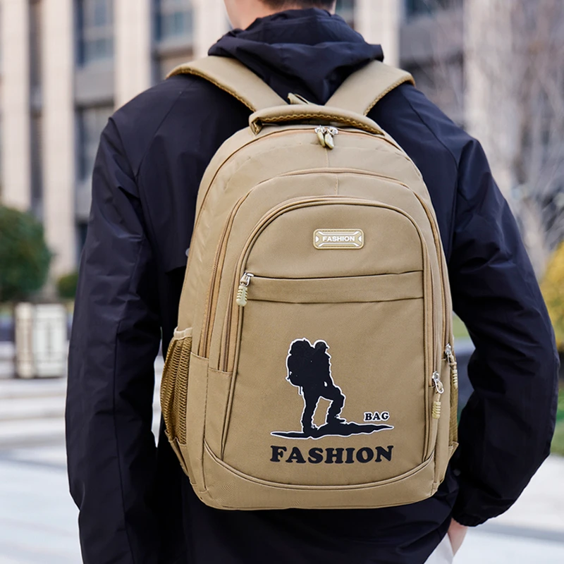 Large Capacity Travel Backpack, Leisure Business Mountaineering Backpack, Simple And Durable Fashion Backpack, Outdoor Travel Li