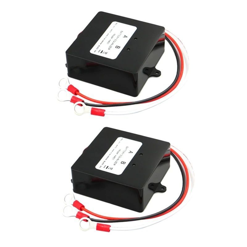 

2Pcs Lead-Acid Gel Battery Balancer For 24V Lead-Acid Gel Battery Stable Battery Solar System