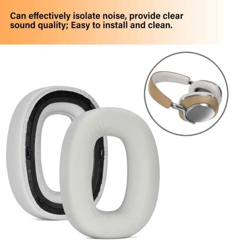 Quality Memory Foam Ear Pads Cushions For Px8 PX7 Earphone, Easy To Install Earpads Covers Sound Isolation Cushion