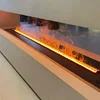 Decorative Vapor Fireplace Led Light 3d Water Steam Electric Fire Place Wall Mounted App Remote Built In 3d Electric Fireplace 4