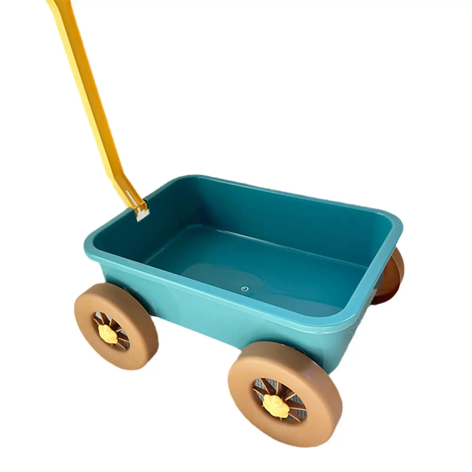 Beach Toy Wagon Tool Toy Multiuse Handheld Pretend Play Wagon Outdoor Toy Vehicle for Household Yard Indoor Seaside Children