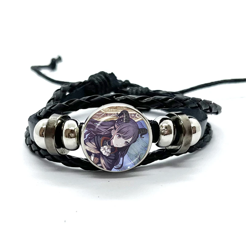 Project SEKAI Anime Shinonome Ena Enanan Leather Bracelets Glass Multilayer Braided Bracelets Bangles Jewelry Gift 2