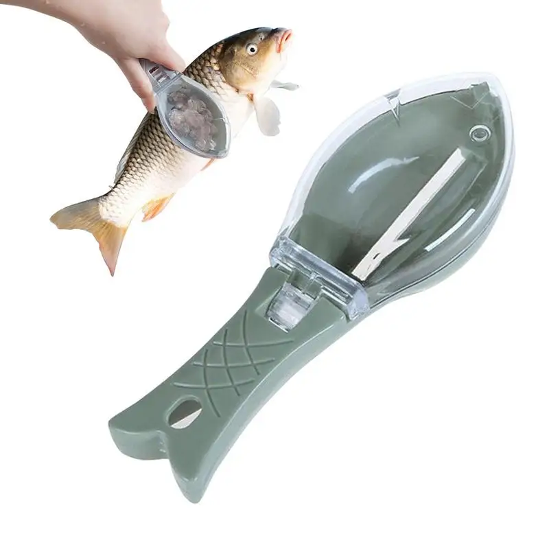 

Fish Scaler Remover Fish Shape Scales Cleaning Brush Fast Fish Scale Remover Descaler Tool Skin Brush Scraping Peeler Scraper