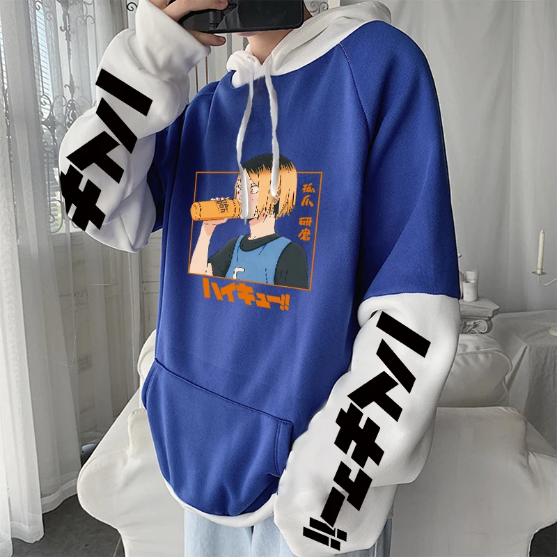 Haikyuu Kawaii Kenma Kozume Anime Hoodies Hip Hop Long Sleeve
