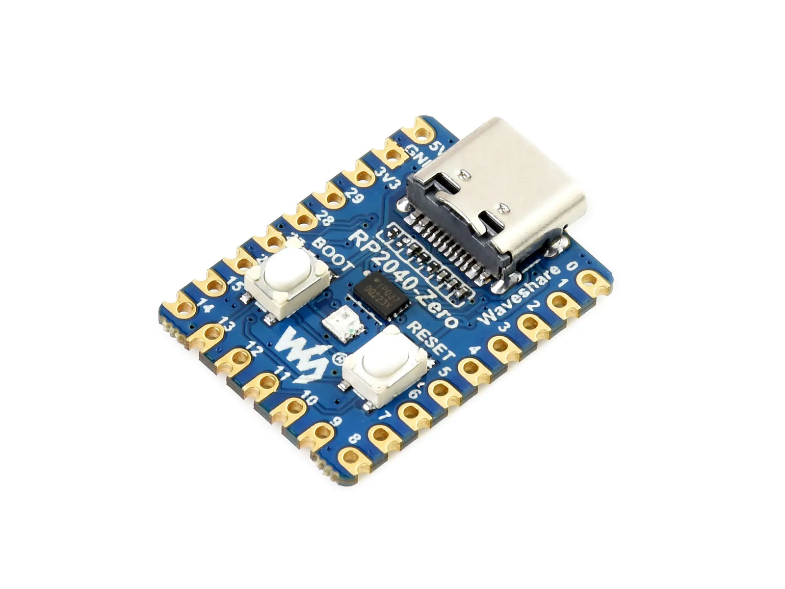 Rp2040-Zero, Scheda Mcu Simile A Pico Ad Alte Prestazioni Basata Su Microcontrollore Raspberry Pi Rp2040, Mini Ver. A Basso Costo,