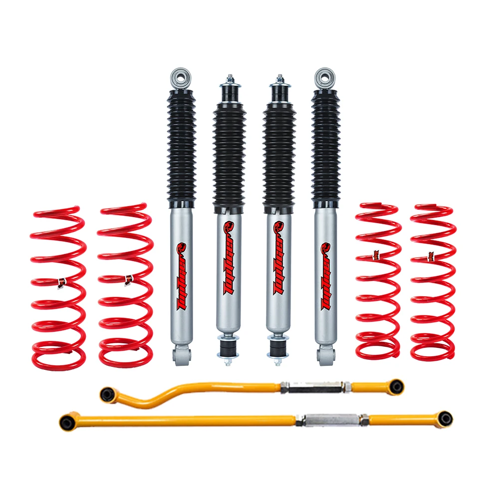 

yyhc For TOYOTA Land Cruiser 105 Series Nitrogen Gas Charged Shock Absorber Coil Spring 2 Inch Suspension Lift Kit