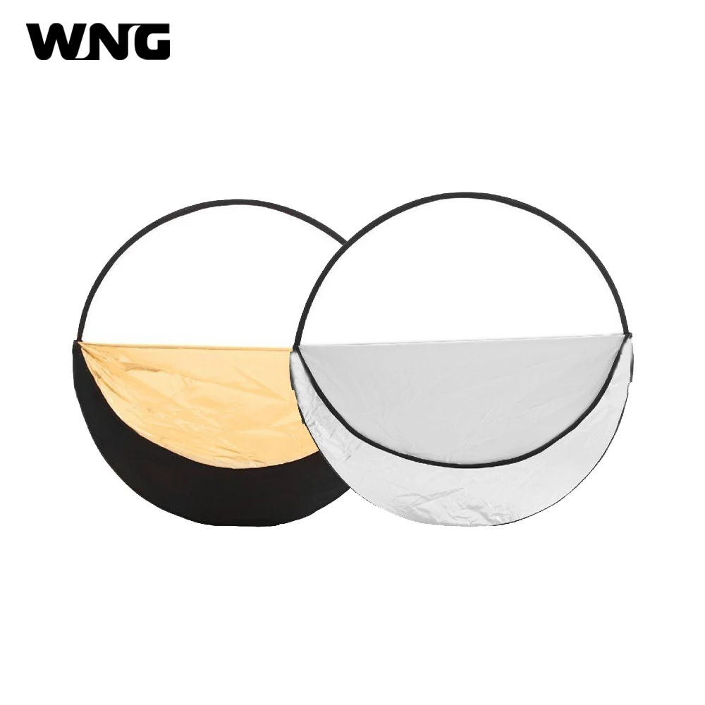 

42" 110CM 5-In-1Light Mulitpal Collapsible Disc Reflector for Photographic Studio