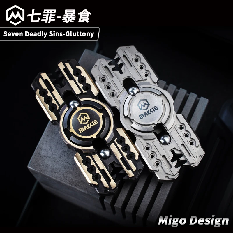 

Fidget Spinners Titanium EDC toy McGee