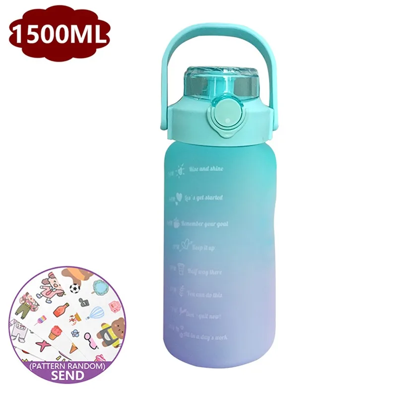  Joywin 2 Liter Water Bottle with Straw Female Girls