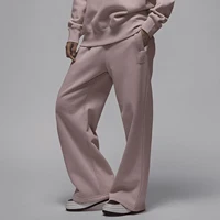 Nike officiel véritable JORDAN femme ample décontracté polaire jambe droite pantalon FV7156-601 1