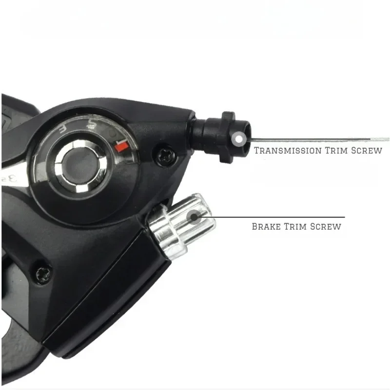 Bike Derailleurs 3x7 21 Speed Switch MTB Bicycle Shifter Levers Brake with Shift Cable Cycling Disc Handle for Bike Trekking