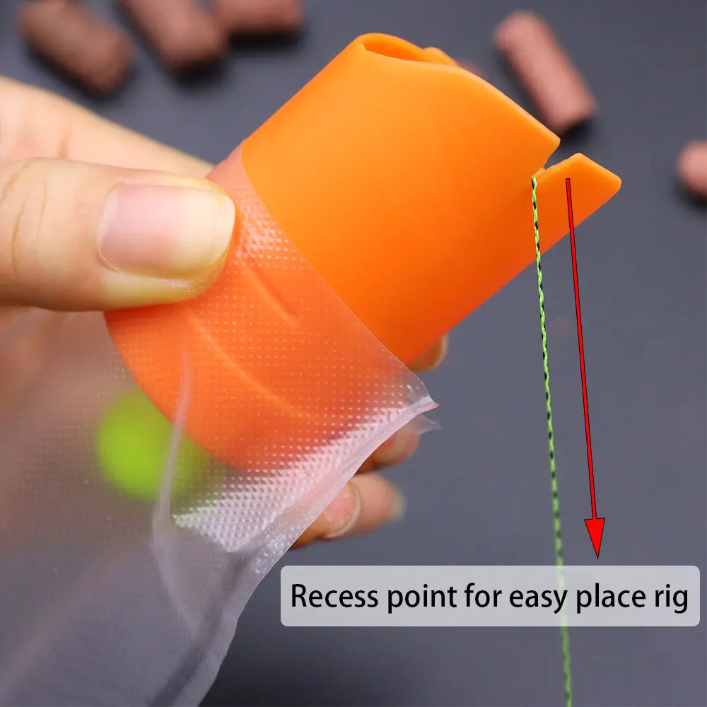 Carp Fishing Tools PVA Bag Bait Loading Accessories Method Feeder Fishing Bait Boilie Thrower Fast Melt PVA Mesh Terminal Tackle fishing accessories