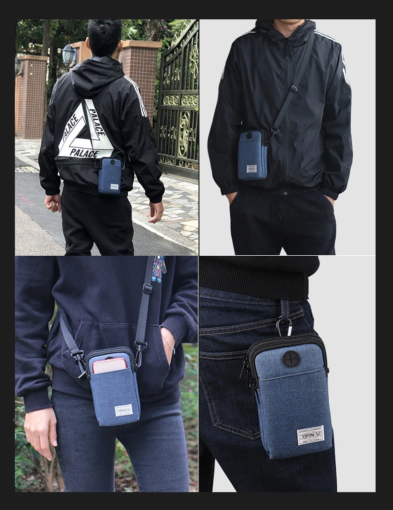 Men Women Mobile Running Bag Phone Water Sports Fitness Multi-functional Outdoor New Bottle Close-fitting Portable Fashion Waist