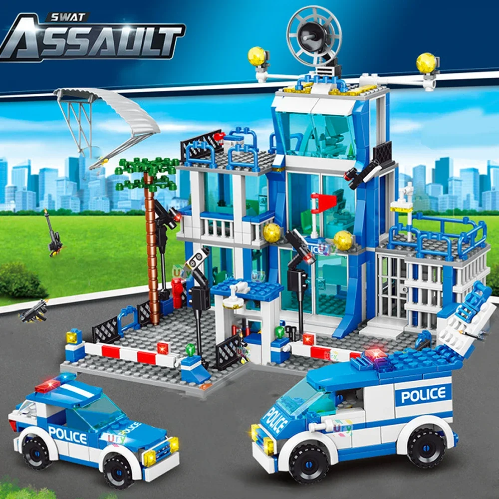 City Police Station Lego Bela City City Police Station Building