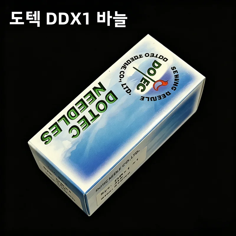 오리지널 듀테 DD× 두꺼운 재료용 재봉틀 바늘 328 패턴 자동차 내부 라인 재봉 바늘 홈 패브릭 DIY