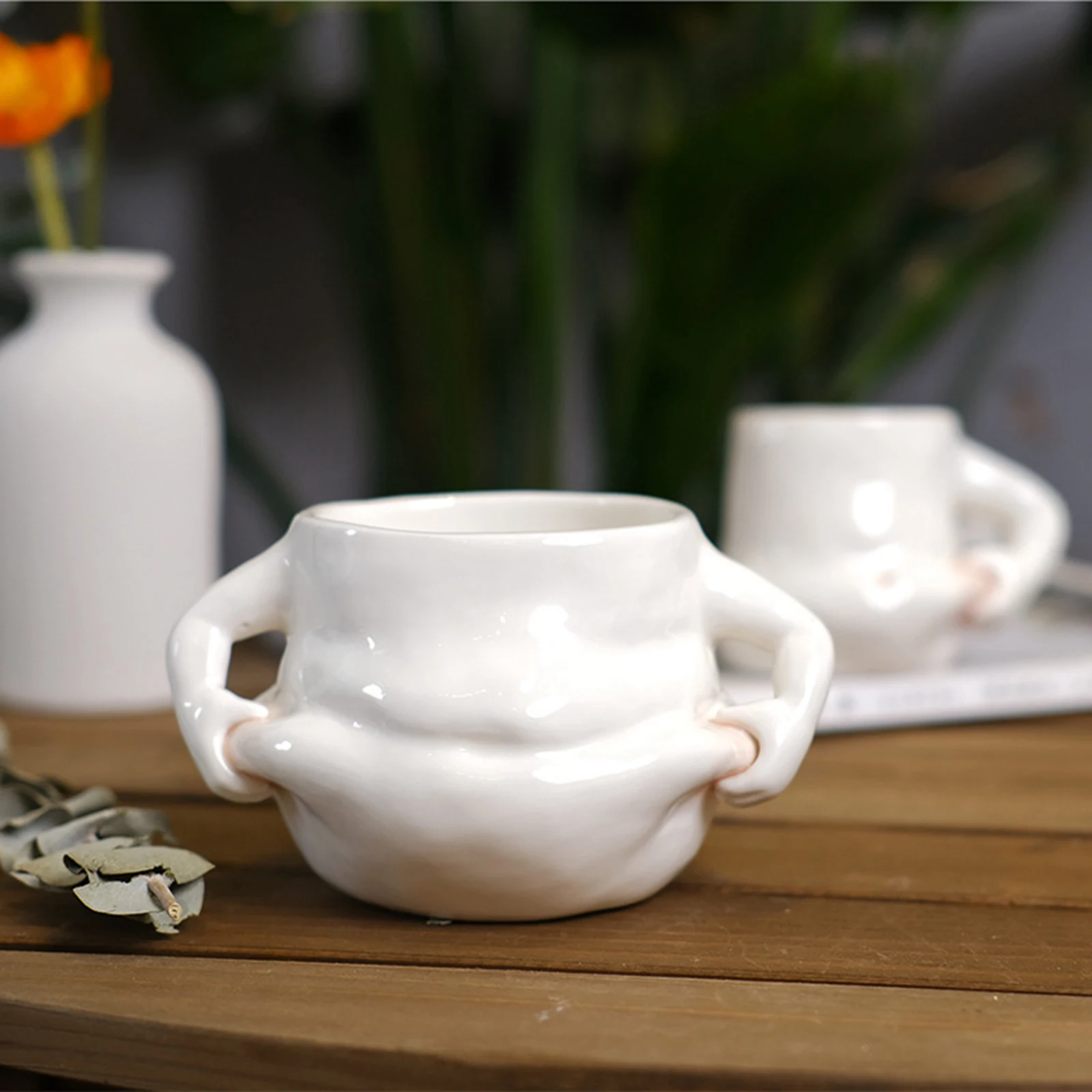 مج قهوة سيراميك بمقبض Wonderful Kitchen Bar Store
