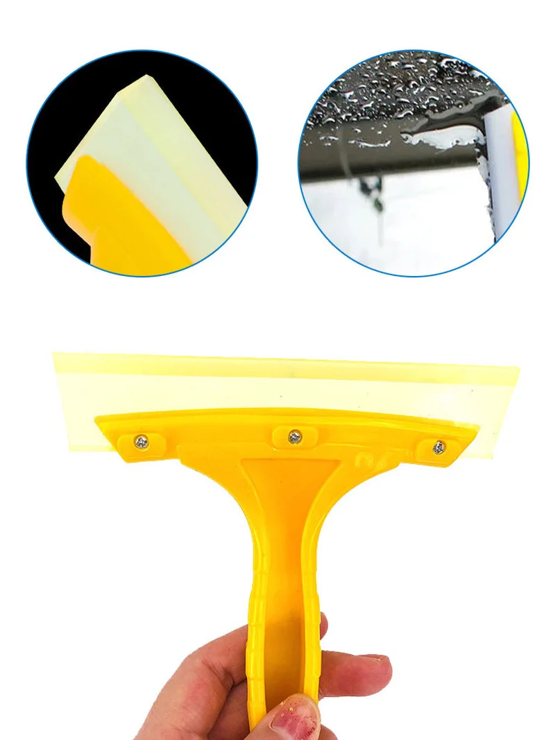 Windscreen Water Wiper Silicone Scraper Car Tint Film Sticker Squeegee Car Wrap Tools Window Water Cleaning Squeegee Tool