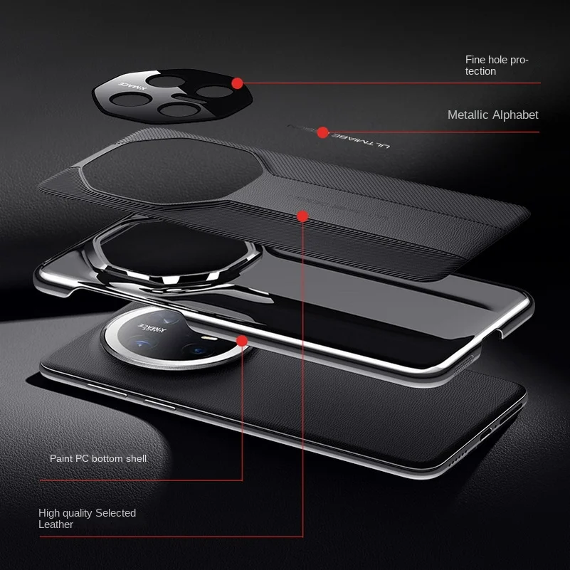 Luxurious Texture Ultimate Design Slim Hard Phone Case with Camera Protection
