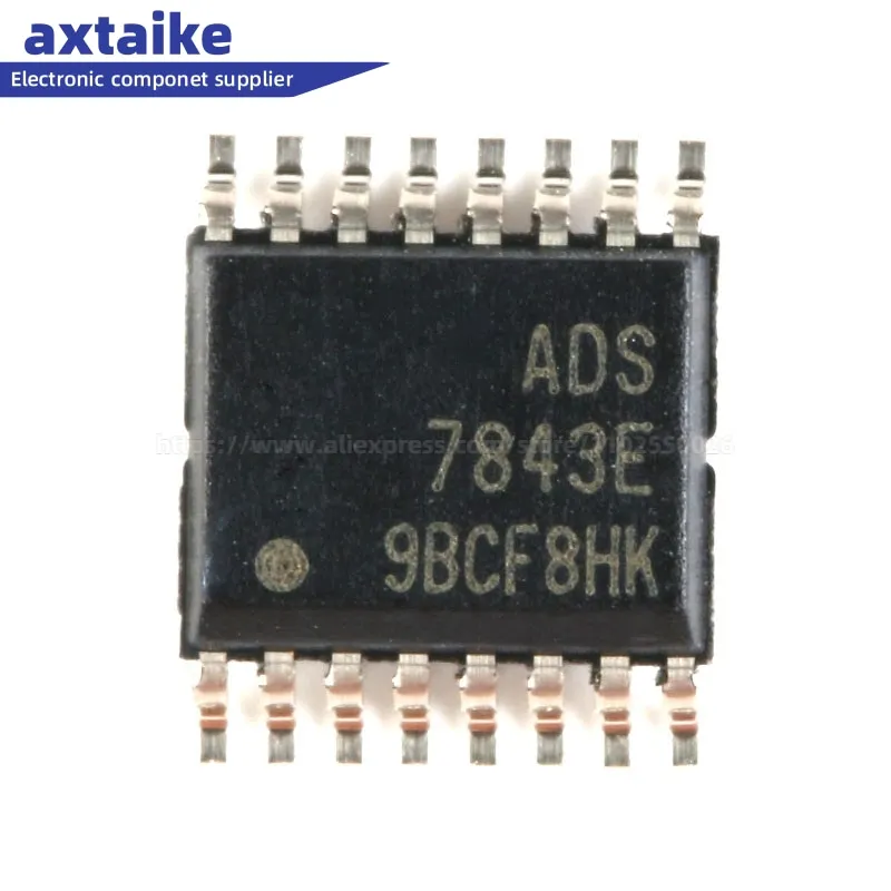 

5PCS ADS7843E ADS7843 7843E SSOP-16 4-wire Touch Screen Controller SMD IC