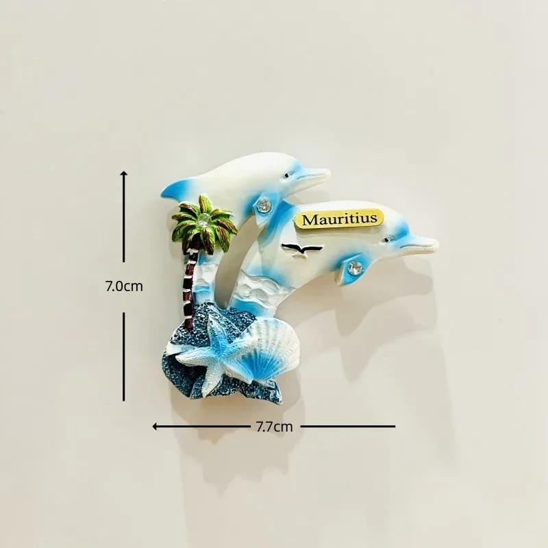Wedaredai Maurice 3d Dodo Aimant de réfrigérateur souvenir de Tourist Travel Autocollant, aimant de réfrigérateur de l'île Maurice, maison et décoration de cuisine Collection à partir de Chine