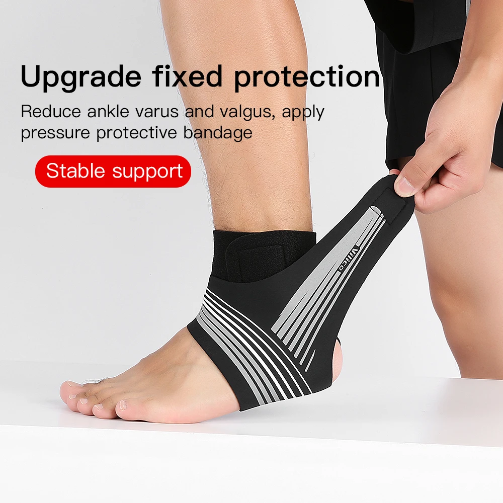 Kyncilor Multi Scenario Sports Ankle Support With Elastic Breathable Adjustable Compression Protection For Ankle Protection