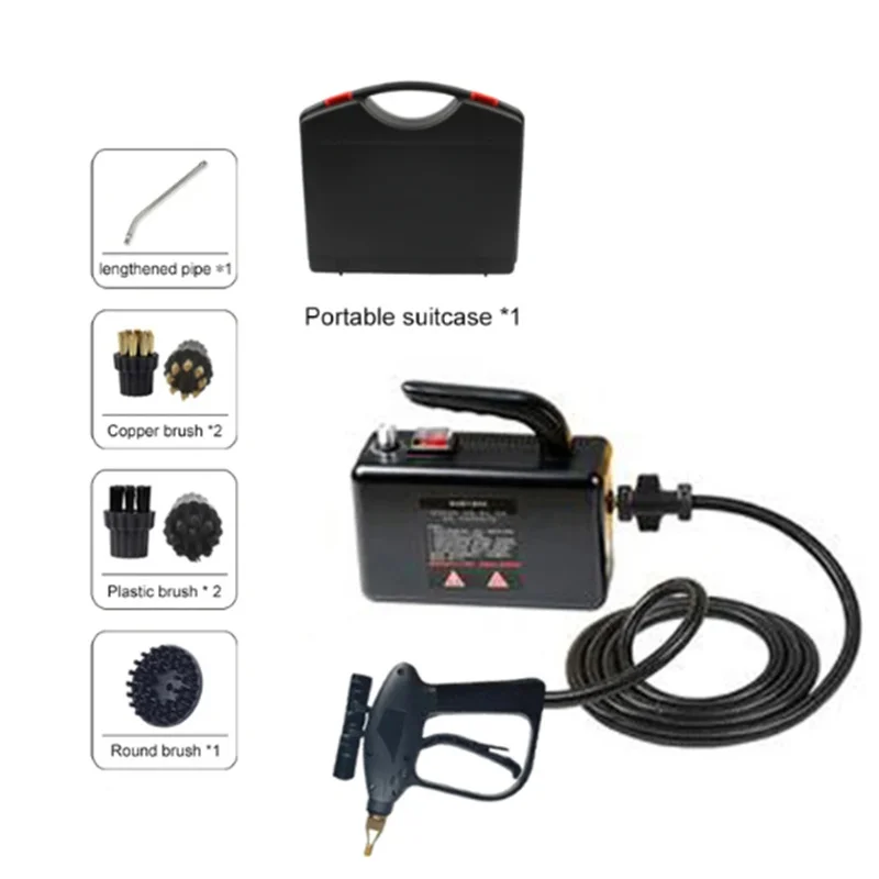 110 220VHome Appliances Steam Cleaner High Temperature Sterilization Air Conditioning Kitchen Hood Car Steam Cleaners US/EU Plug 2