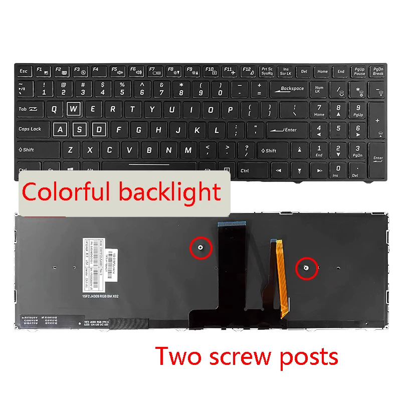 New Laptop Keyboard For Hasee ZX6-CP5S1 ZX6-CP5A1 ZX7 CP5SC CP5S2