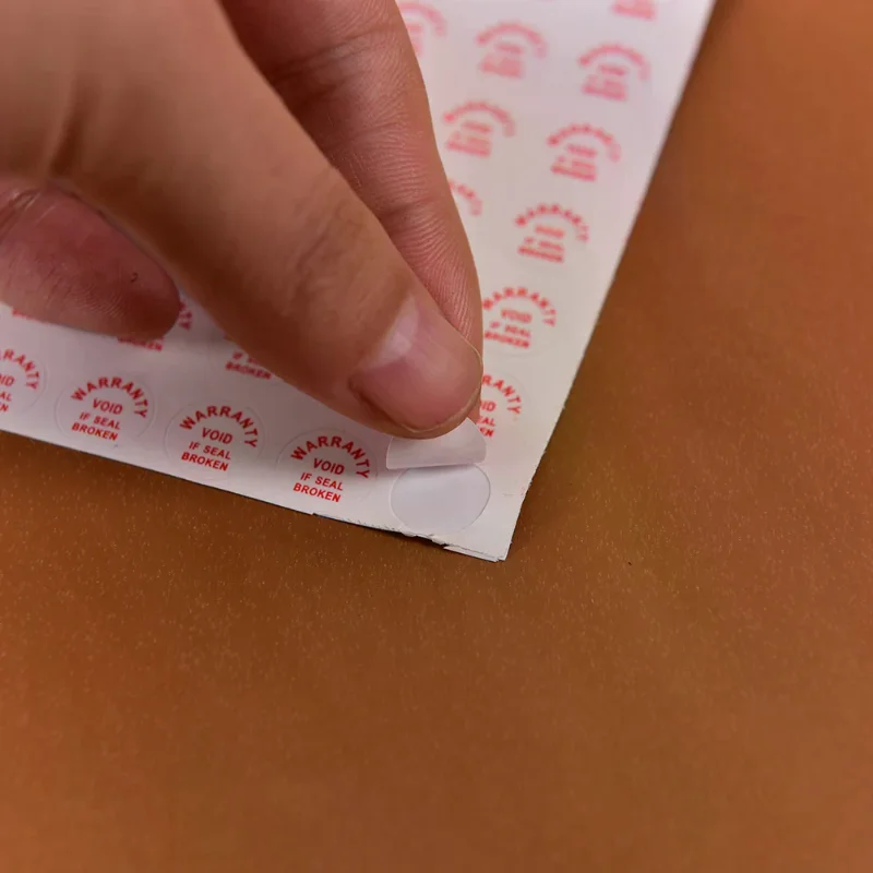 Warranty Void If Damaged - Security Seal Stickers (208 pcs)