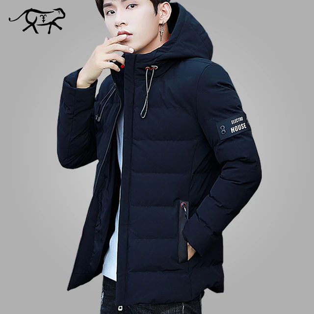 Winter New Men's Puffer Jacket 2023 Fashion Padded Thicken Men Down Jackets  Outdoor Warm Casual Coats Solid Hooded Overcoats - AliExpress