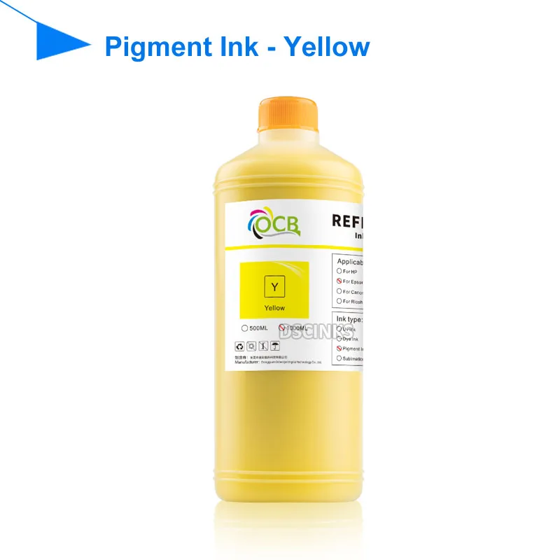 1000ml / bottle Pigment ink For Epson 3800 3800C 3880 3850 3890 7908 9908 7890 9890 11880 11880C printer high quality ink