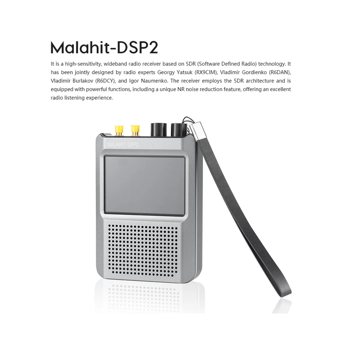 

Malahit Dsp2 SDR Radio 3.5 Inch Touch Screen V2.30 SDR Radio Receiver SDR10Khz-380Mhz 404Mhz-2Ghz