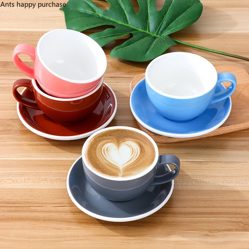 Simple Modern Coffee Mug Milk Couple Gifts Cappuccino Cups With Handle  Ceramic Drinks Cup For Coffee, Latte, Cappuccino, Tea, Cocoa, Cereal, Hot  Chocolate Coffee Mug (Color : 11, Size : 270ml)