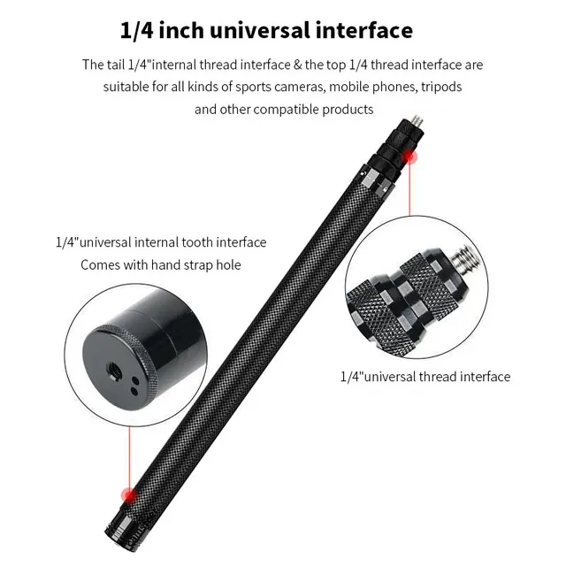Carbon Fiber Invisible Selfie Stick 3