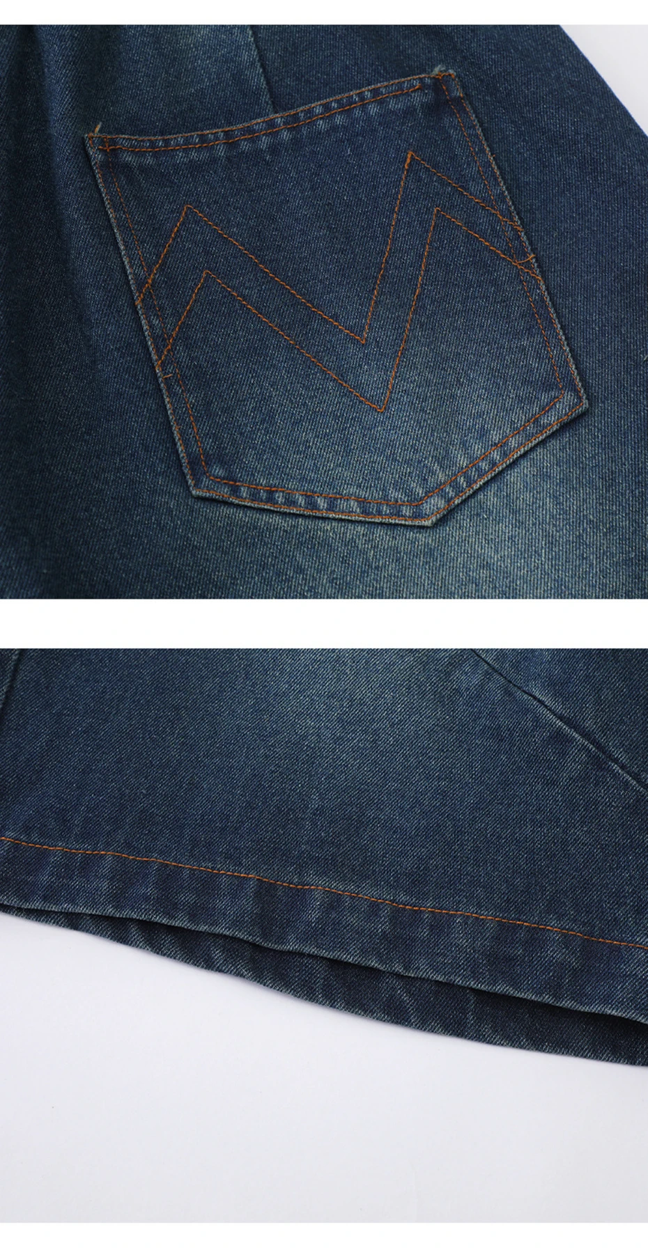 Sa60b543fdd7f48b1820fd9c8bb30fd95S Retro Star Splicing Denim Shorts, Men Summer Harajuku Streetwear Jeans Shorts Fashion Casual Loose Blue Denim Shorts Unisex Mallzona