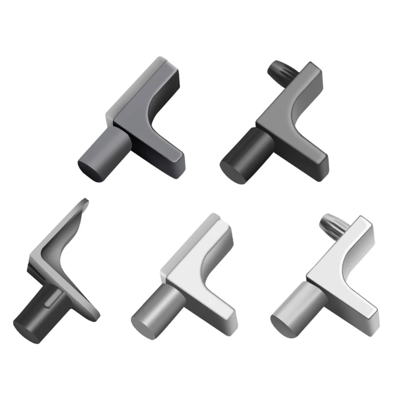 

200Pcs Shelf Support Pegs Kitchen Cabinet Shelf Pegs Enduring Zinc Alloy Shelf Support for Bookshelf Closet Furniture