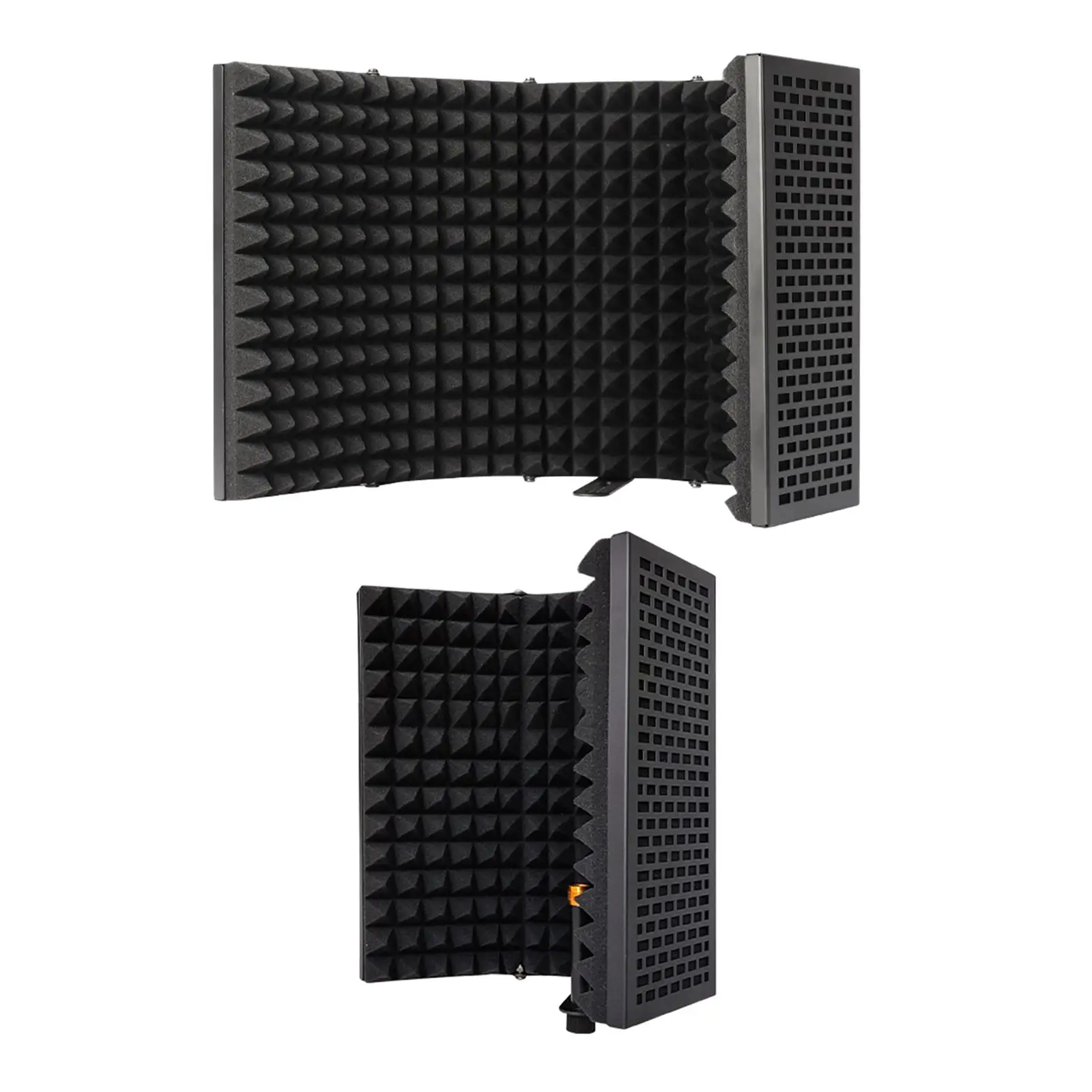 

High Density Reflection Filter Acoustic sheild Sound Filter Absorbent Foam Foldable Mic Isolator for Podcasts Daily Use