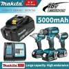 New 100% Original Makita 5Ah/6Ah/9Ah 18V ,Replacement Power Tools Replacement Battery Lithium Battery+Charger+electric drill