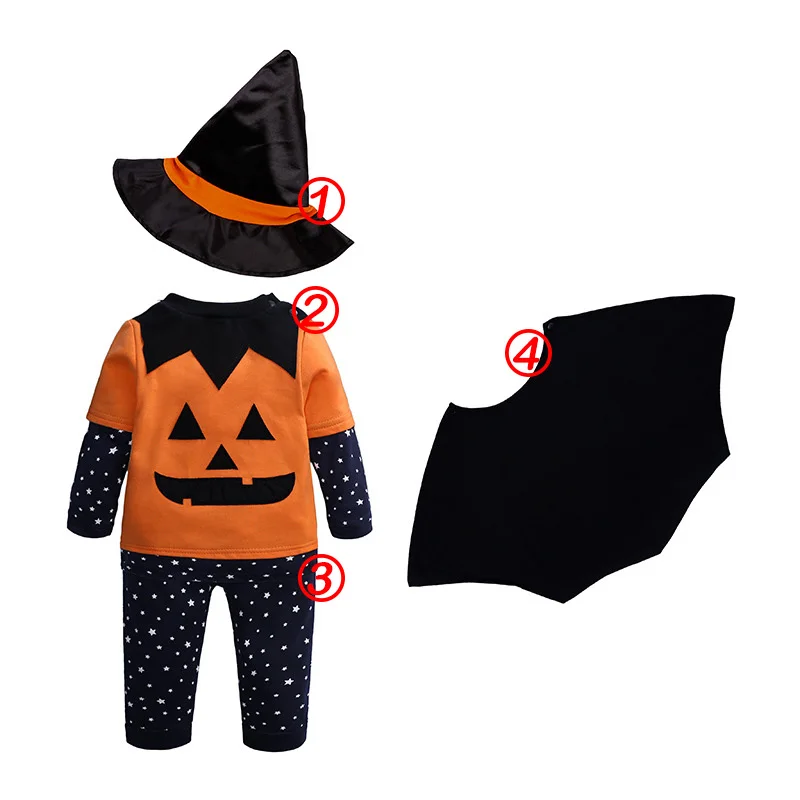 Baby Rompers Baby Jumpsuit Cotton Jumpsuit Baby Clothing Cotton Onesies Halloween Kids Romper