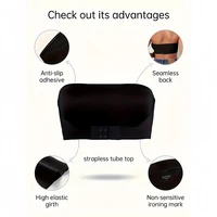AishangUnderwear Bra Women‘s Front Closure Bra Brassiere Push up Smooth Strapless No padding Seamless Regular Sexy Women Summer - Image 4
