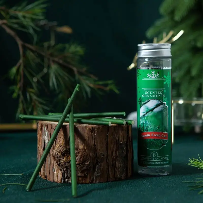 PineScentedSticksForChristmasTree6pcsDecorativeHolidayScented