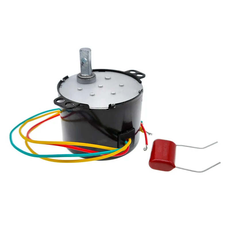 Permanent Magnet Synchronous Motor 50KTYZ 110V/120V/127VAC 6W Speed Reducer Controllable Positive And Negative Inversion