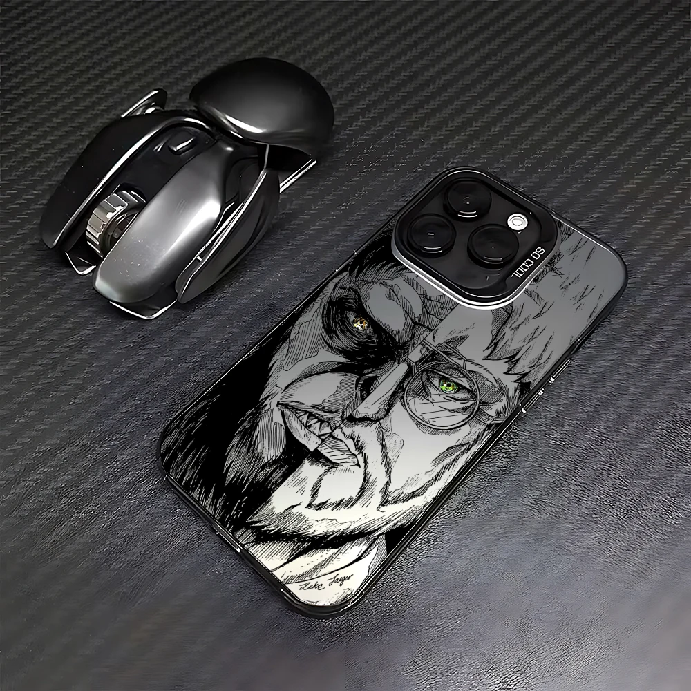 Luxury Hot Anime Attack On Titan Anti-Fall Matte Phone Case