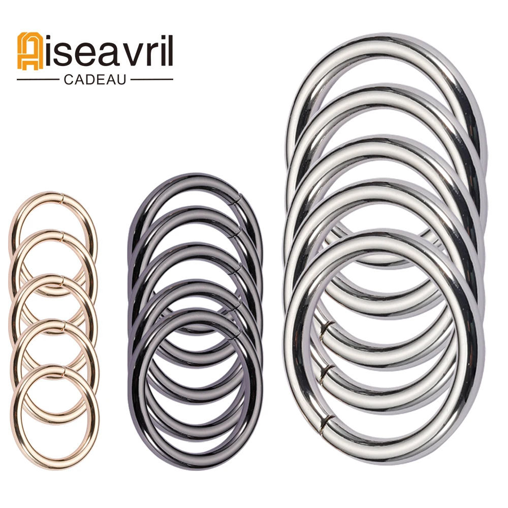 50pcs/lot Wholesale Closed Circle Jump Rings Necklace Bracelet Earring Pendant Connectors DIY Making Jewelry Crafts Accessories