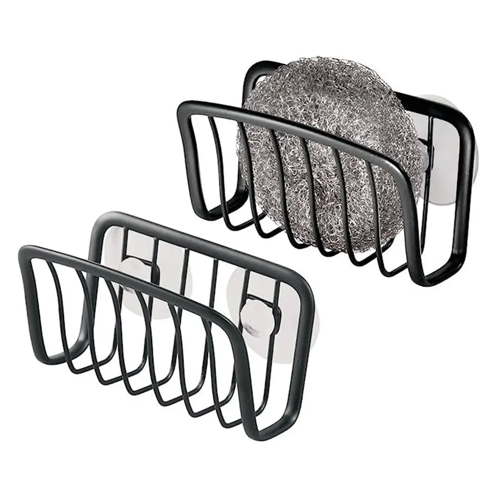 

Durable Sink Caddy Sink Sponge Holder Small Kitchen Bathroom Metal Organizer Liquid Dish Drainer Faucet Rack Shower Convenient