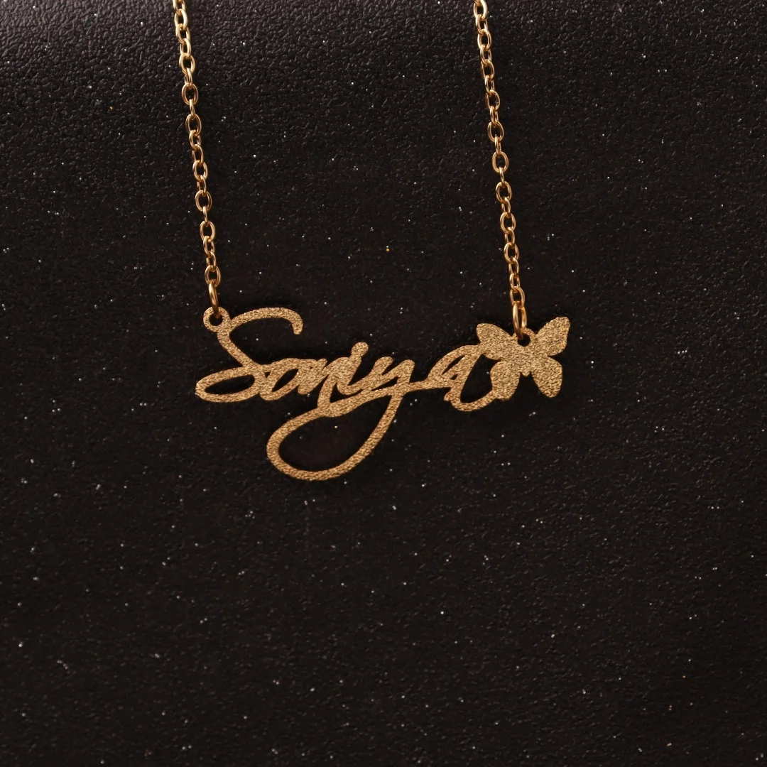 Collana personalizzata da donna in acciaio inossidabile con