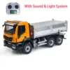 Toys 1/14 6x6 Metal RC Hydraulic Dumper Truck 2-speed Gearbox Lights Sounds Controlled Tipper Car TOUCAN Assembled Model TH23189 4