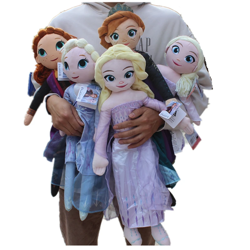 Plush Doll Peluches Elsa Y Ana Anna Plush Doll For Kids, Frozen