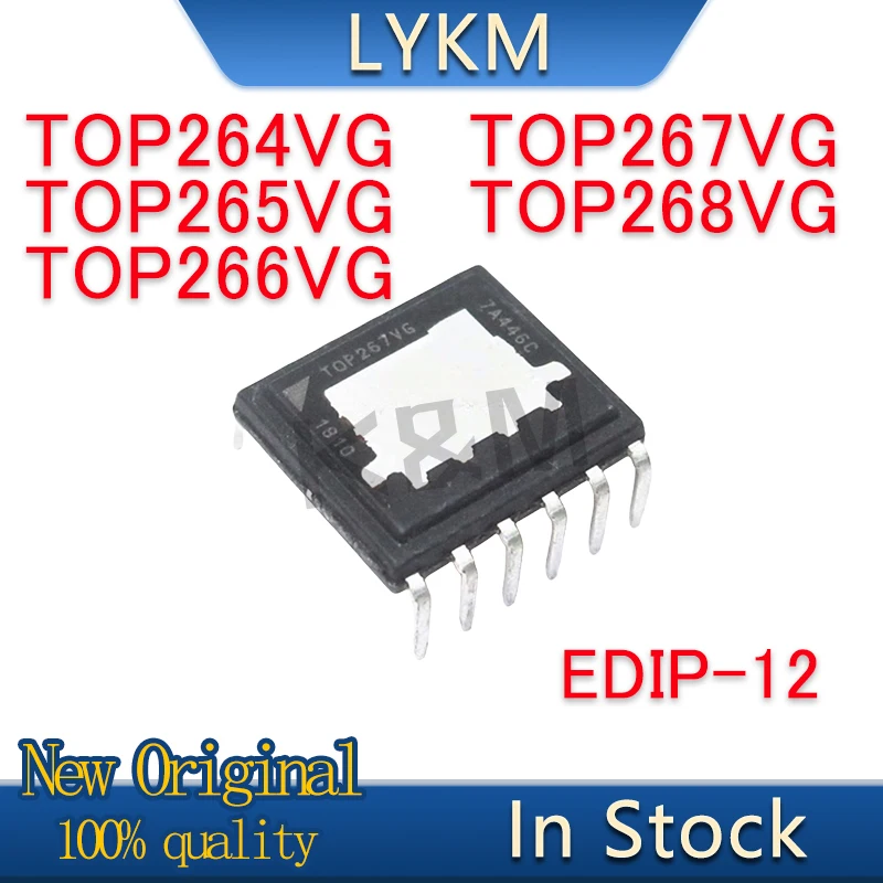 5/PCS New Original TOP264VG TOP265VG TOP266VG TOP267VG TOP268VG EDIP-11 Power management chip In Stock